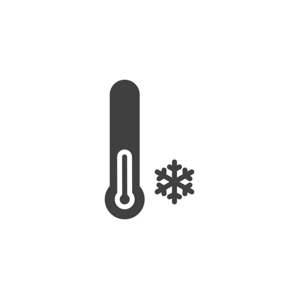 Cold Temperature vector icon — Stock Vector