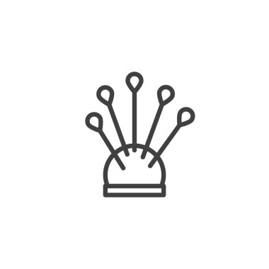 İğne çizgisi simgesi ile iğneleme