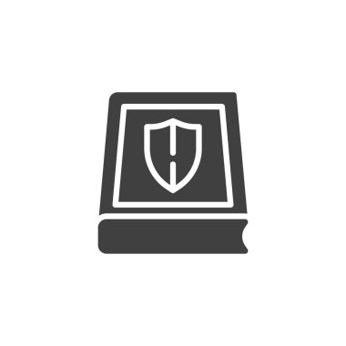 Eğitim sigortası vektör simgesi