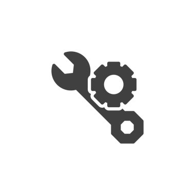 Hizmet araçları vektör simgesi