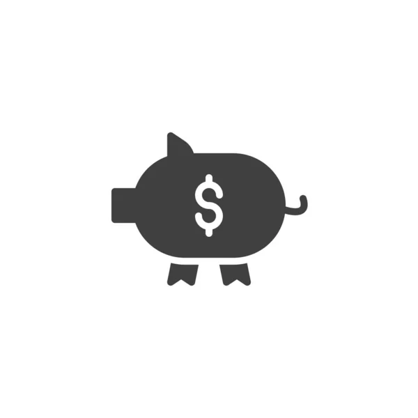 Piggy Bank vector icon — Stock Vector