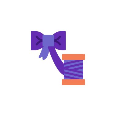 Şerit düz simgesi makara