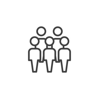 Kalabalık satır simgesi