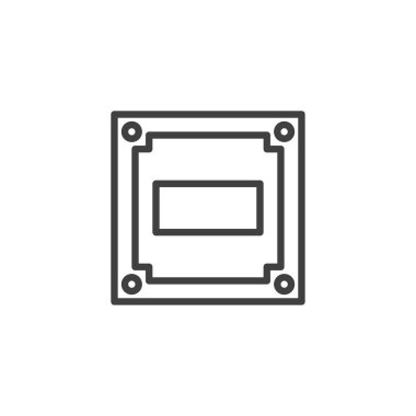 Cpu Devresi pano simgesi