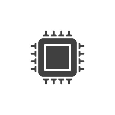 CPU vektör simgesi
