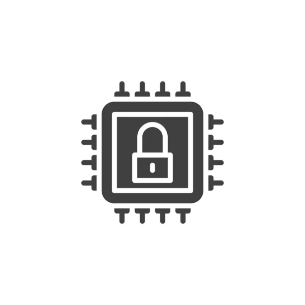Seguridad de datos Vector Icono — Archivo Imágenes Vectoriales