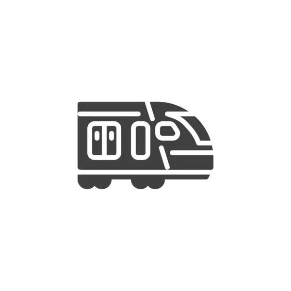 Tren de alta velocidad vector icono — Archivo Imágenes Vectoriales