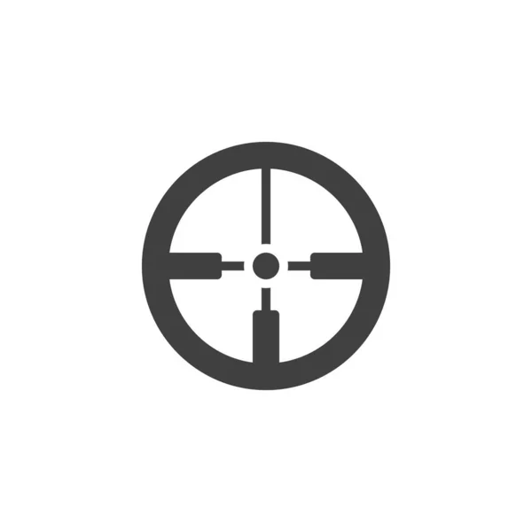 Hårkors vektor Icon — Stock vektor