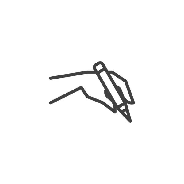 Ikona psaní rukou — Stockový vektor