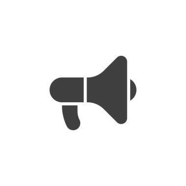 Megafon hoparlör vektör simgesi