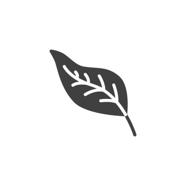 Sonbahar yaprak vektör simgesi