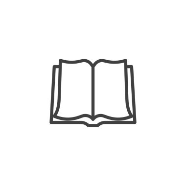 Kitap sayfaları satır simgesini aç