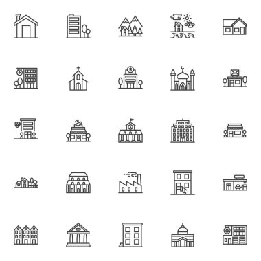 Yapı çizgisi simgeleri ayarlandı