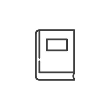 Kitaplık kitap satırı simgesi