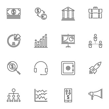 Finans satırı simgeleri ayarlandı