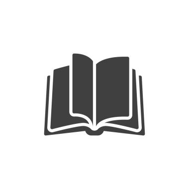 Kitap vektör simgesini aç