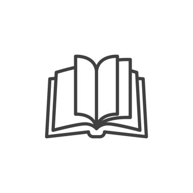 Kitap sayfaları satır simgesini aç