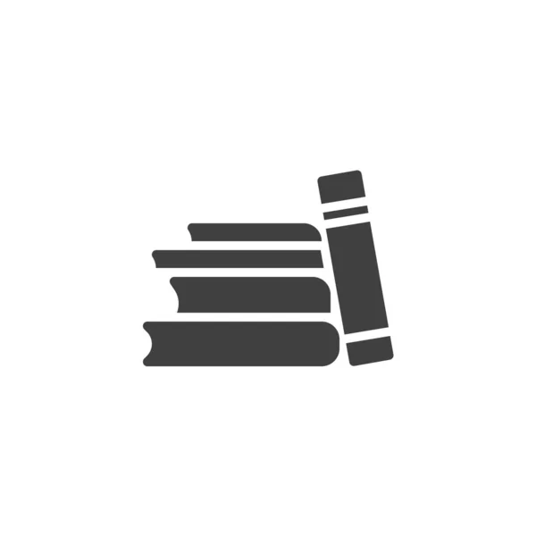 Boeken stack Vector Icon — Stockvector