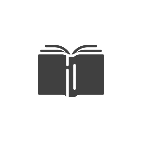 Pictogram van bibliotheek boek vector — Stockvector