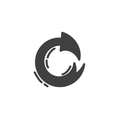 Ok vektör simgesi Yenile