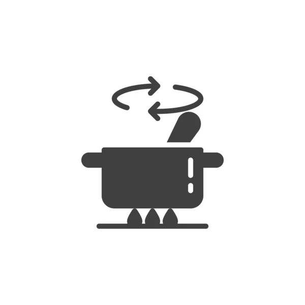 Instrucciones de cocina vector icono — Vector de stock