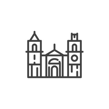 Valetta ünlü dönüm noktası satır simgesi