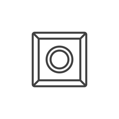 Düğme satırı simgesini durdur