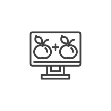 Çevrimiçi ders öğrenme satırı simgesi