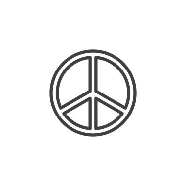 Barış işareti satırı simgesi