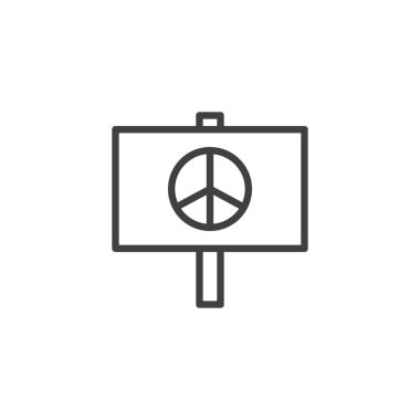 Barış tabela satırı simgesi