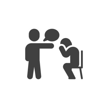 Patron çalışan vektör simgesini reddetti