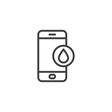 Cep telefonu tamir servis hattı simgesi