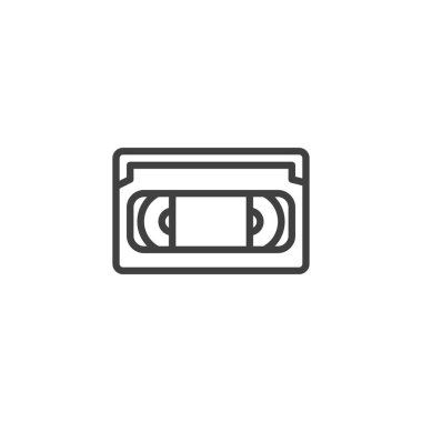 VHS kaset satırı simgesi