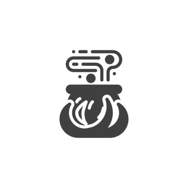 Kaynama iksir vektör simgesi ile Kazan