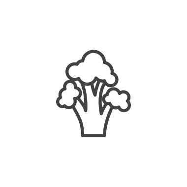 Brokoli lahana sebze hattı simgesi