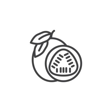 tutku meyve satırı simgesi