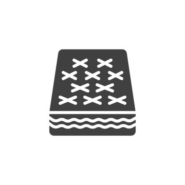 Ortopedik Yatak vektör simgesi