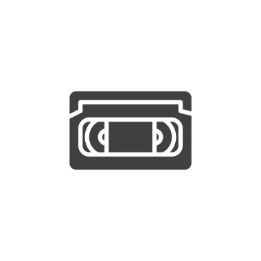 Vhs bant vektör simgesi