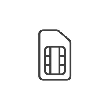 Sim kart satırı simgesi