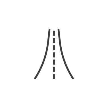 Otoban yol satırı simgesi