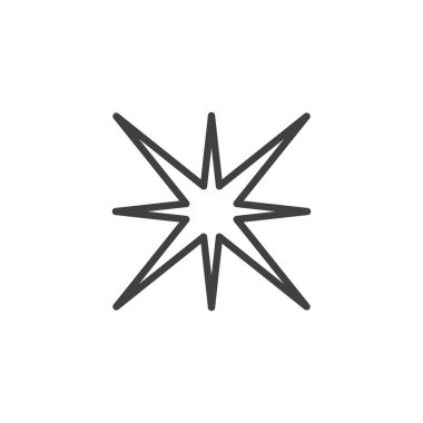 Parıltı çizgisi simgesi