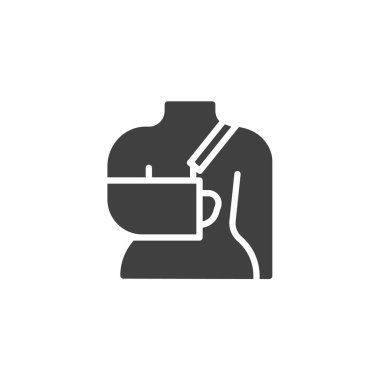 Kol askı vektör simgesi