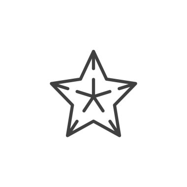 Noel yıldız satırı simgesi