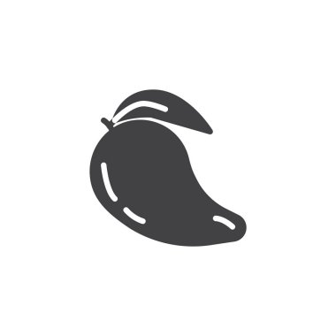 Mango meyve vektör simgesi