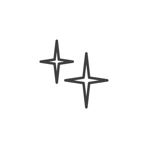 Значок Звездного мерцания — стоковый вектор