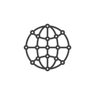 Genel ağ bağlantı hattı simgesi