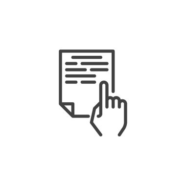 Metin satırı simgesini okuma