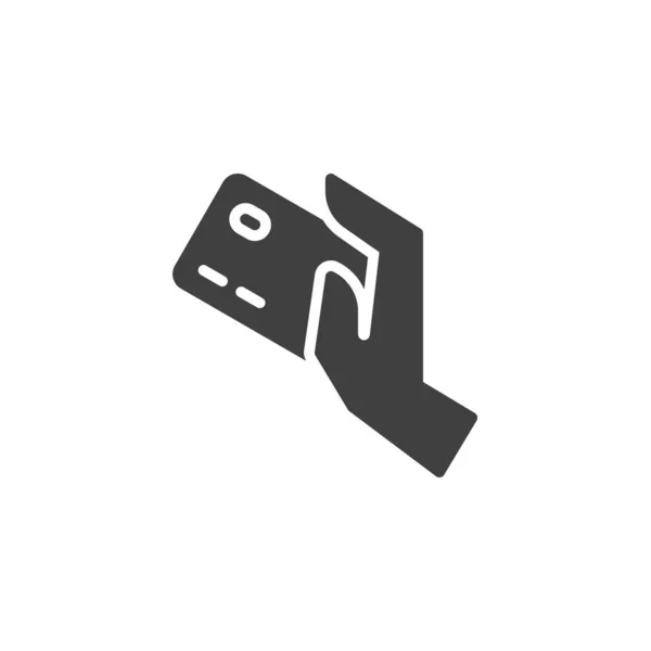 Icône vectorielle de paiement par carte de crédit — Image vectorielle
