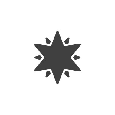 Tasarlamak vektör yıldız simgesi