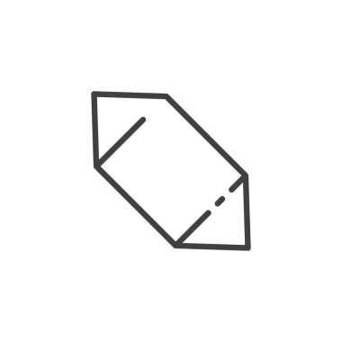 Çikolata şeker çizgi simgesi